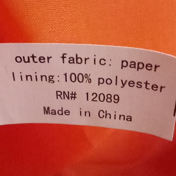 BEACH BAG Boho Beachy One Size Orange Color with Black-White beads Colors - Picture 10 of 10